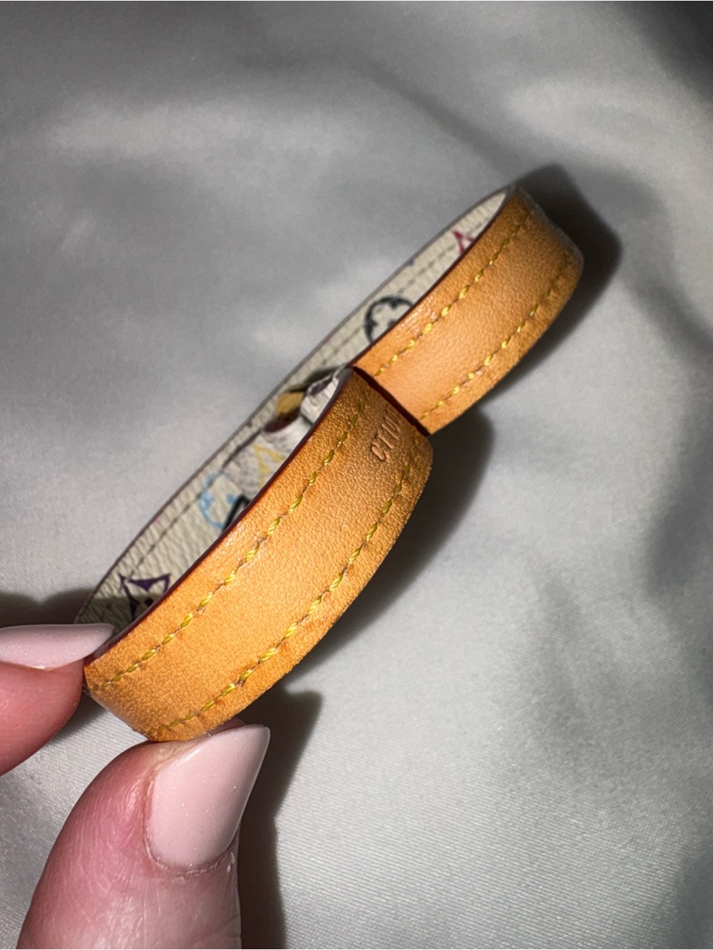 Louis Vuitton Murakami Multicolor White Phone Strap Dragonne CT1005 - Picture 8 of 11